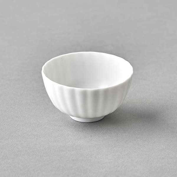 【WEB・一部店舗限定】村上雄一 白磁輪花ティーボウル