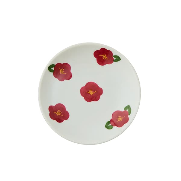 波佐見焼 小皿 椿