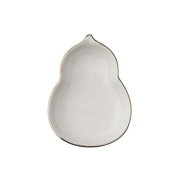 波佐見焼 小皿 ひょうたん プラチナ