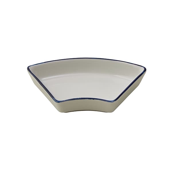 波佐見焼 小皿 扇 呉須