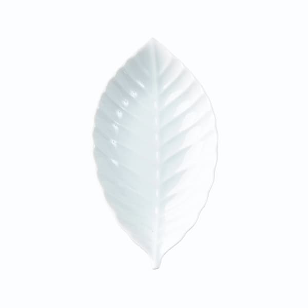 リーフプレート 大 ホワイト