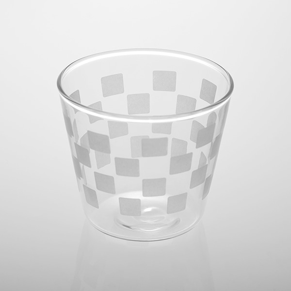 耐熱ガラス プリンカップ 市松