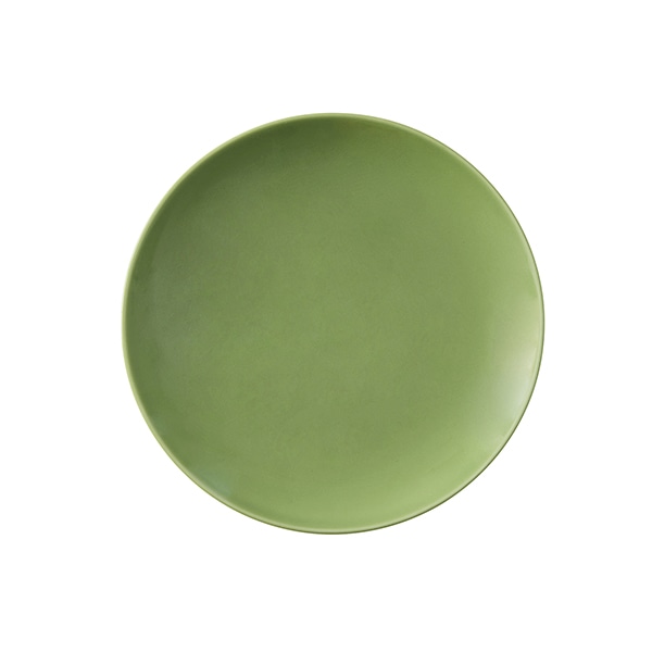 リーフグリーンプレート 19cm