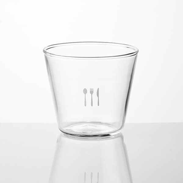 耐熱ガラス プリンカップ カトラリー