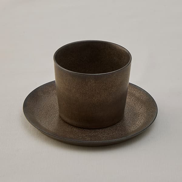 【WEB限定】波佐見焼 金彩釉 カップ&ソーサー