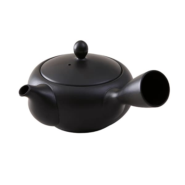 常滑焼 平急須 黒