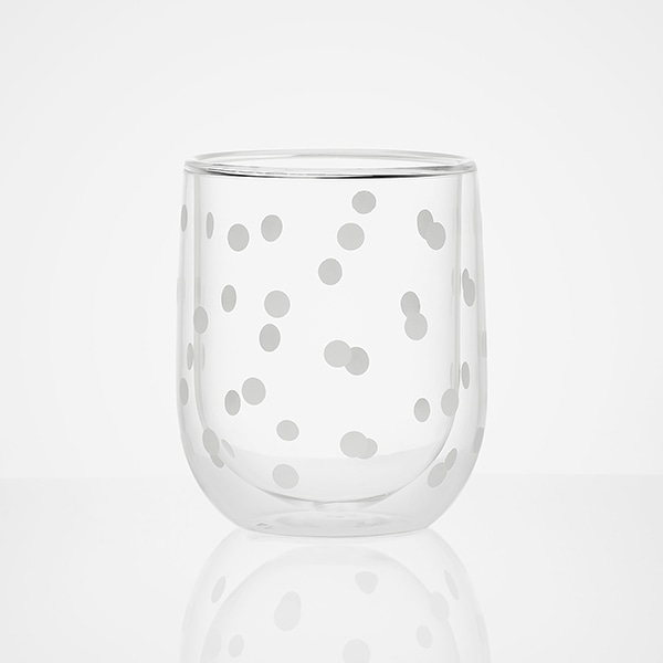 耐熱ガラス ダブルウォールタンブラー ドット