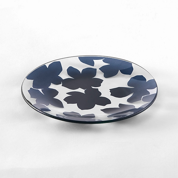 クレマチスガラスプレート 20cm