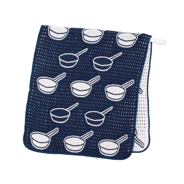 ふわふわワイドふきん フライパン