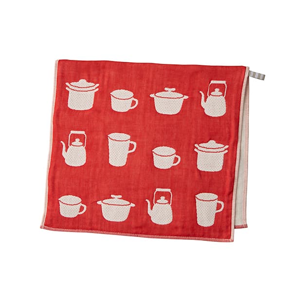 4重ガーゼキッチンワイドふきん