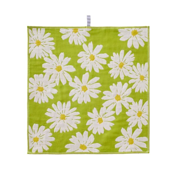 ガーベラジャガードふきん