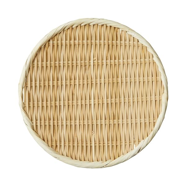 竹ざる 足つき 27cm