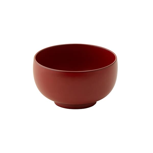 食洗機対応 布袋椀 古代朱