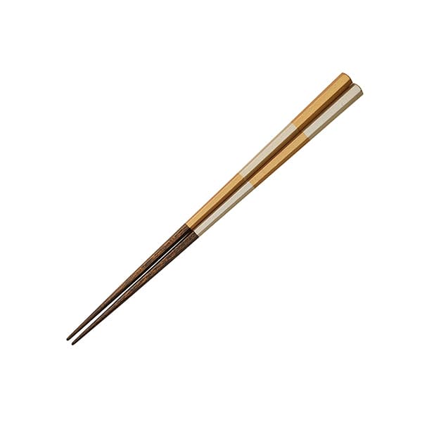 金銀市松箸 21cm｜お箸・箸置き｜料理家 栗原はるみ レシピ