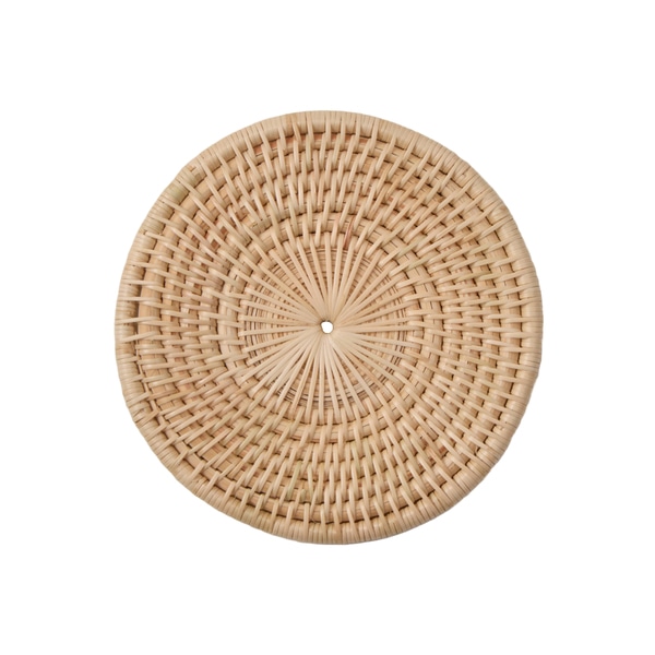 【WEB限定】ラタンラウンドコースター