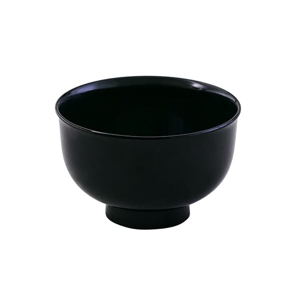 食洗機対応 羽反雑煮椀 黒