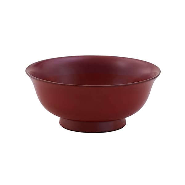 食洗機対応 平椀 古代朱