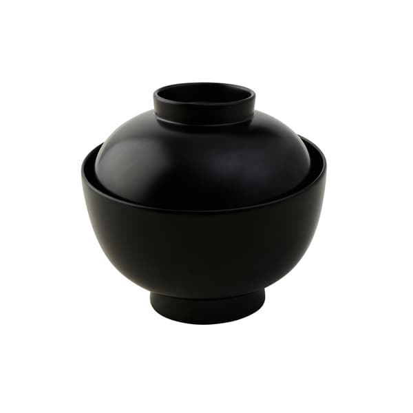 越前塗 親子椀 黒