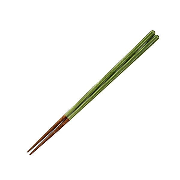 食洗機対応箸 グリーン