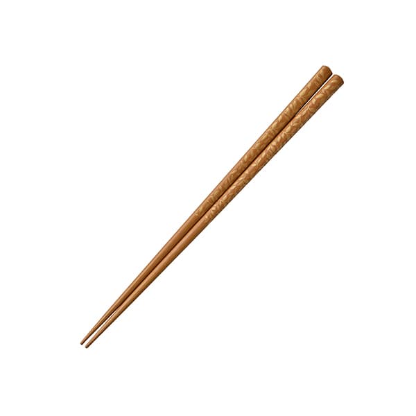 食洗機対応箸 リーフ ゴールド