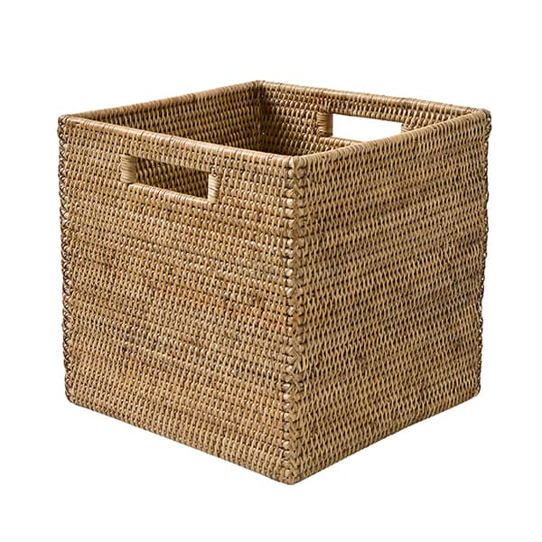 【WEB限定】ラタン スクエアバスケット