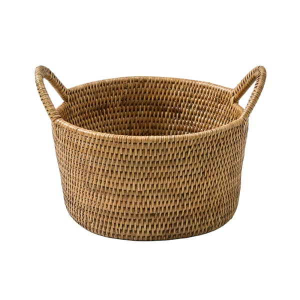 【WEB限定】ラタン オーバルバスケット