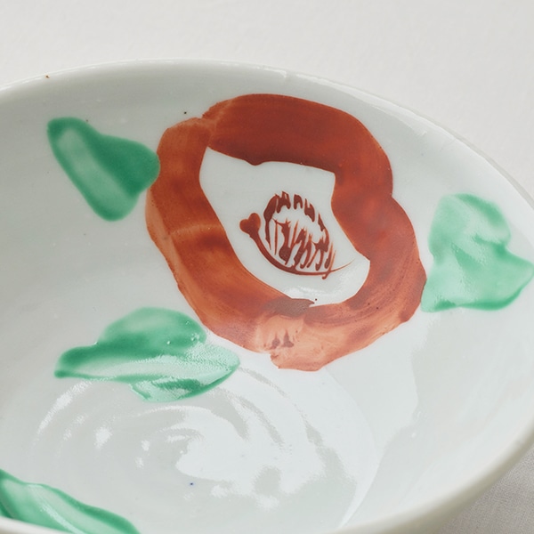 【WEB限定】中尾万作 紅白椿鉢