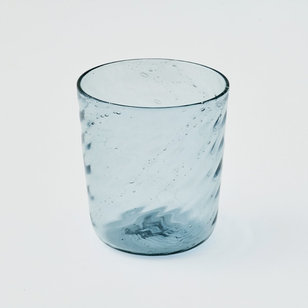 【WEB限定】能登藍 スワールグラス