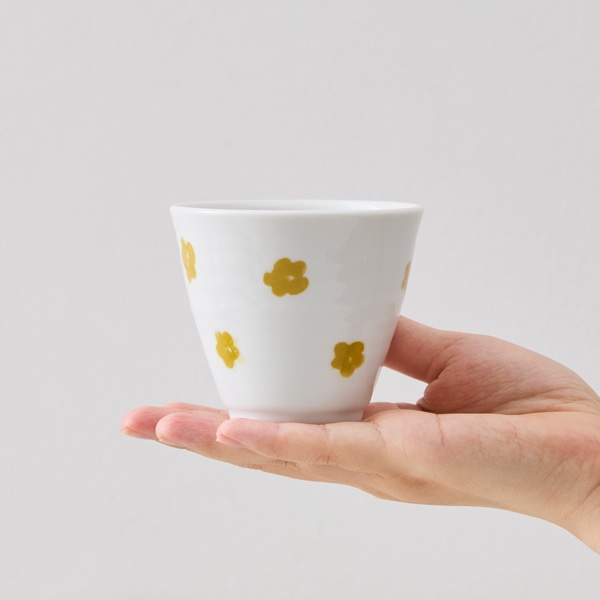 梅花カップ 黄