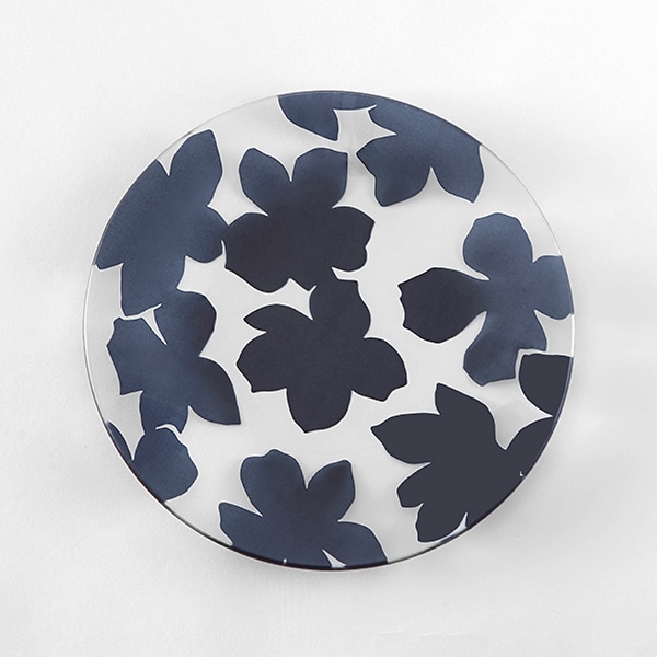 クレマチスガラスプレート 20cm