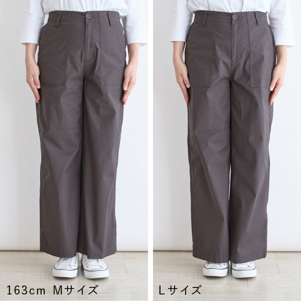 ストレッチベイカーパンツ