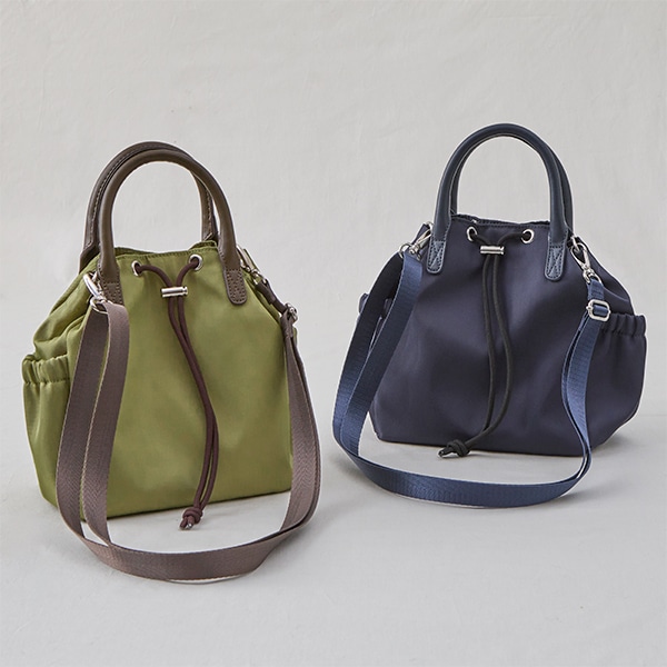 巾着ミニバッグ 2way