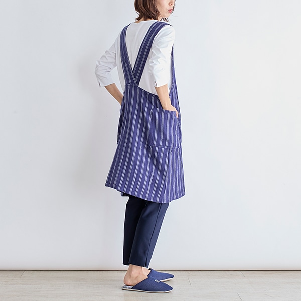 ダブルガーゼフリークロスエプロン