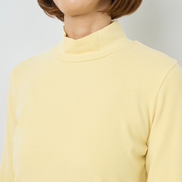 ウォームフライスハイネックTシャツ