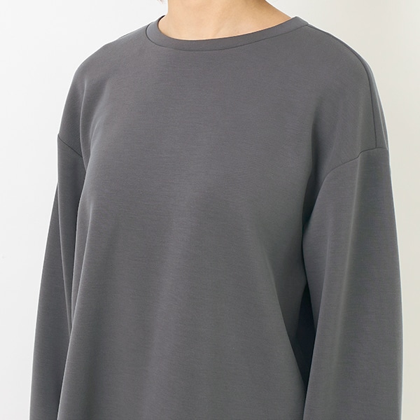 ダブルジャージープルオーバー