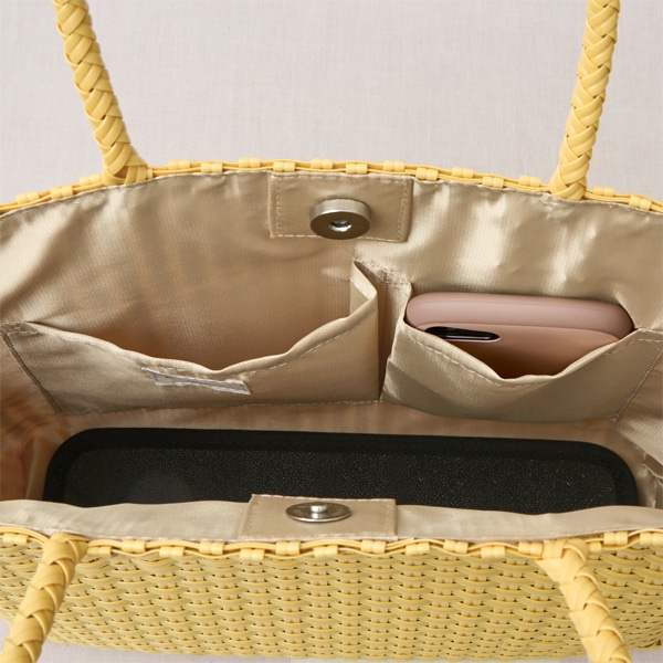 テープかごバッグ S