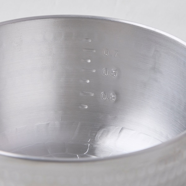 【WEB限定】中尾アルミ 打ち出しヤットコ鍋 15cm