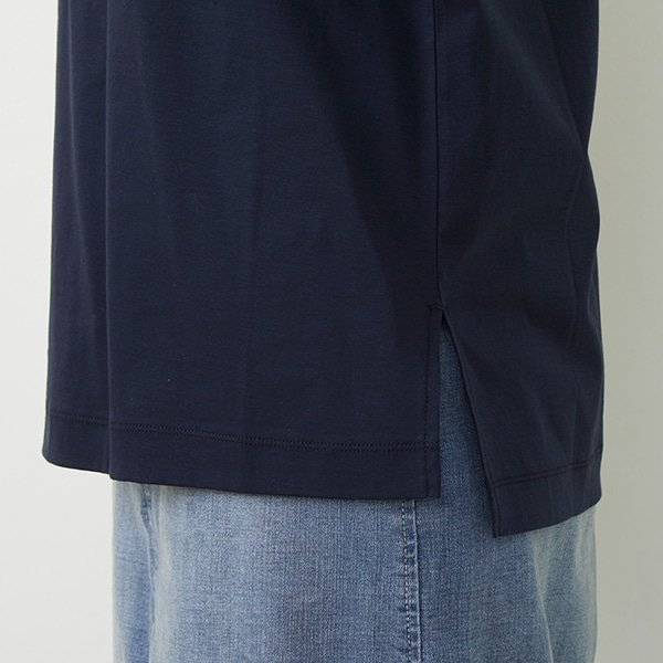 シルケットスムース長袖Tシャツ