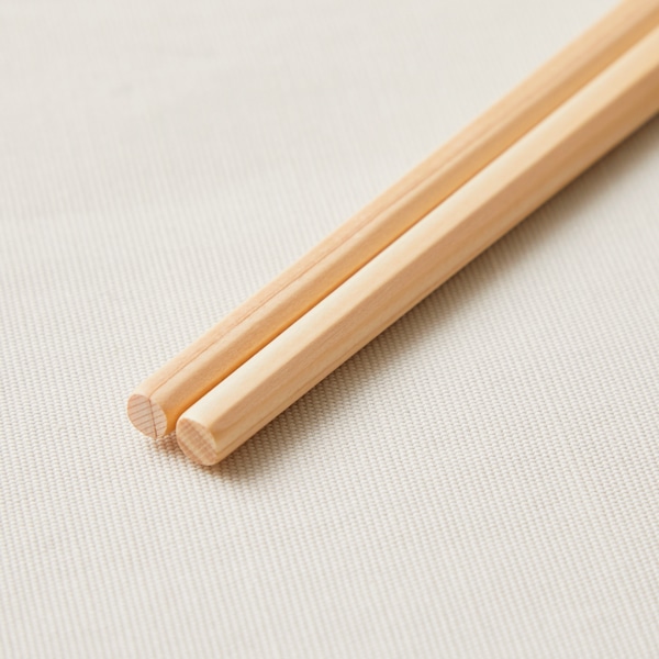 竹ざる 手付き 30cmと四万十ひのき 角菜箸のセット