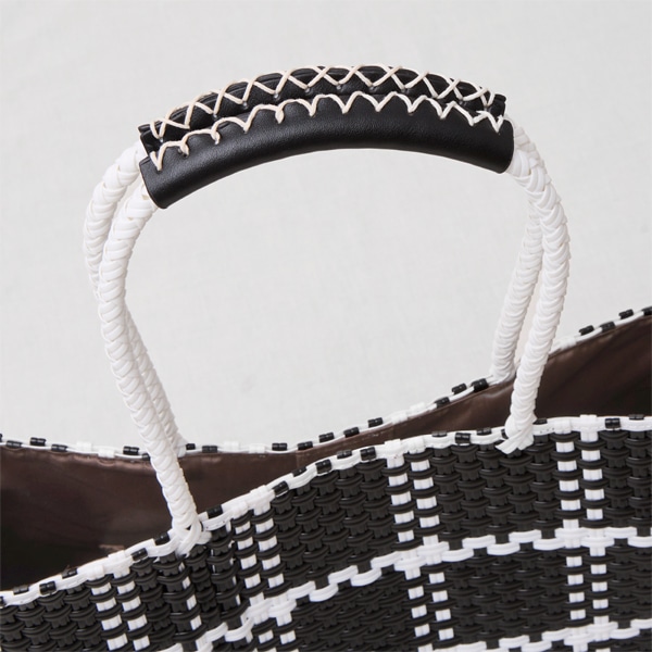 テープかごバッグ M