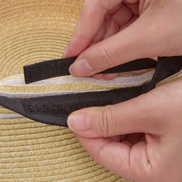 ウォッシャブルボーダーバケットハット