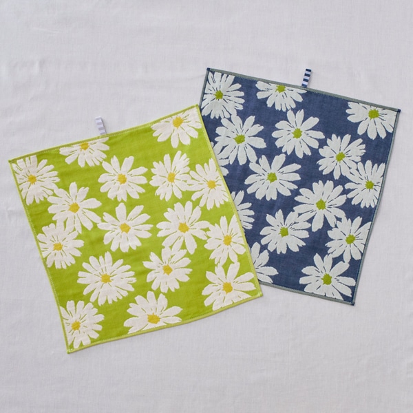 ガーベラジャガードふきん