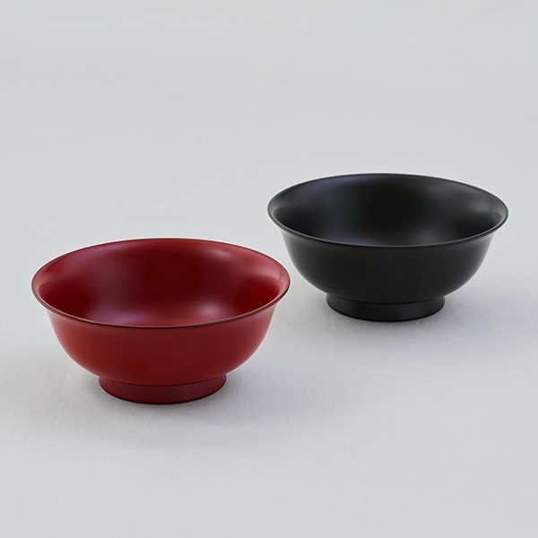 食洗機対応 平椀 古代朱