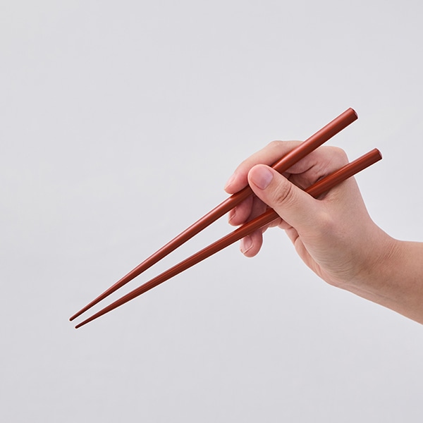 食洗機対応箸 5膳セット 赤