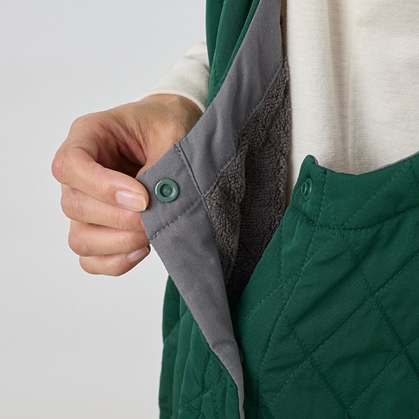 キルティングチュニックエプロン