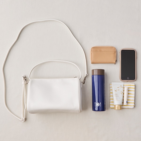 筒型ショルダーバッグ 2way