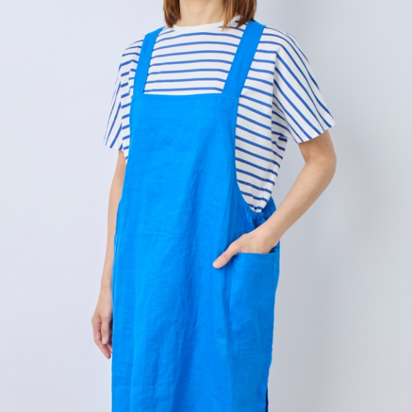 リネンジャンスカエプロン