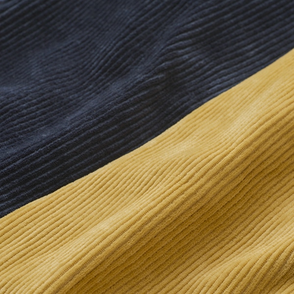 ニットコーデュロイチュニックエプロン