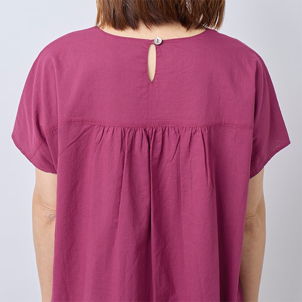 コットンローンリバーシブルワンピース