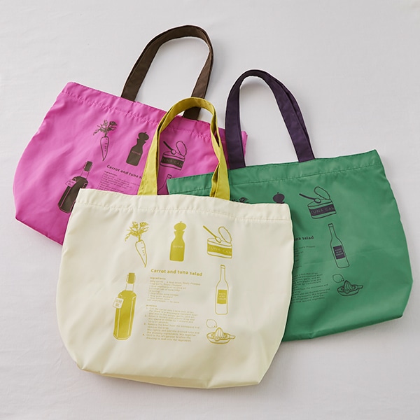 マルシェバッグ レシピプリント